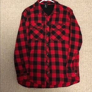 Forever 21 Red Plaid Flannel